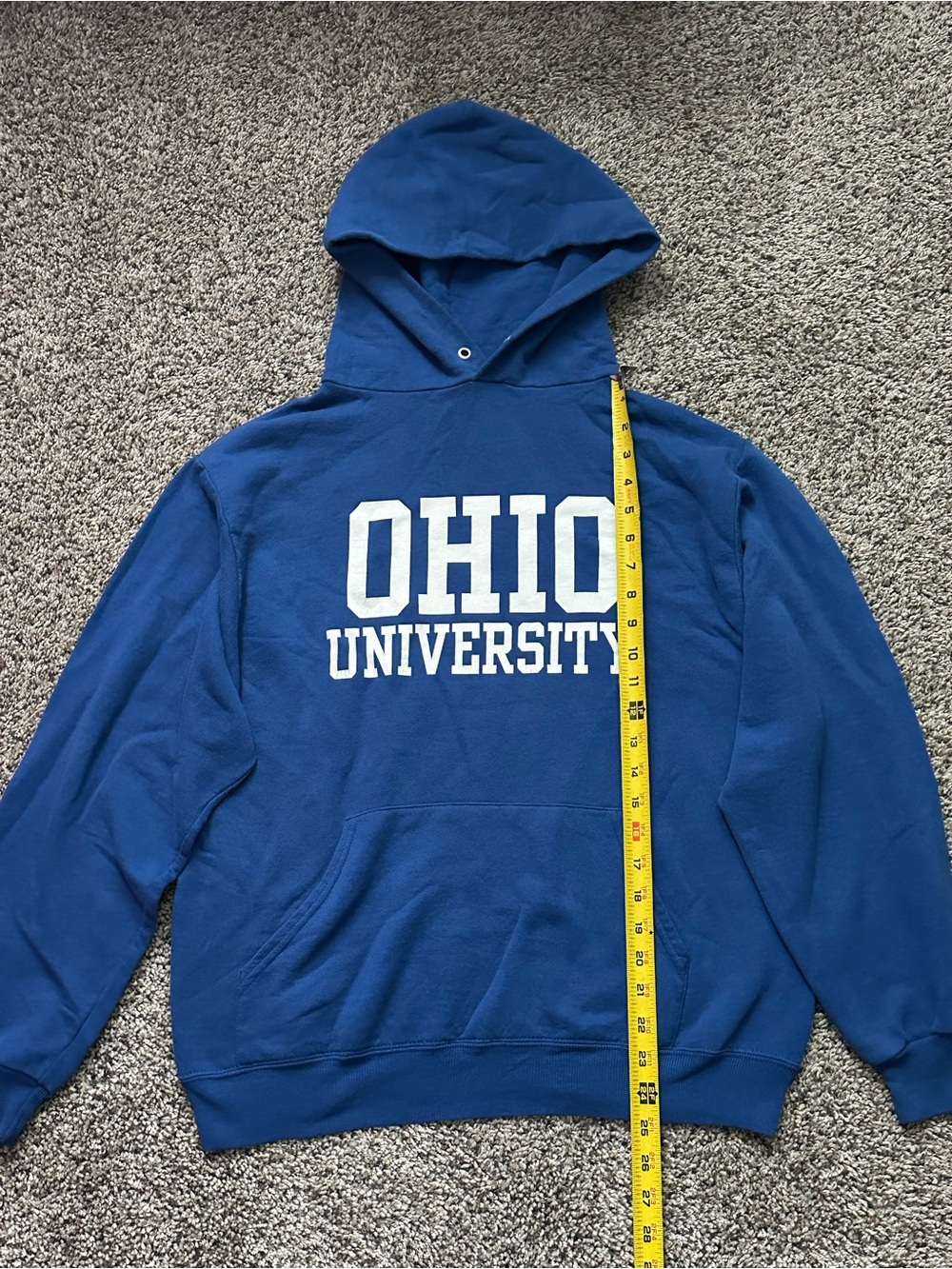 Wilson Royal Blue Ohio University Crewneck Hoodie